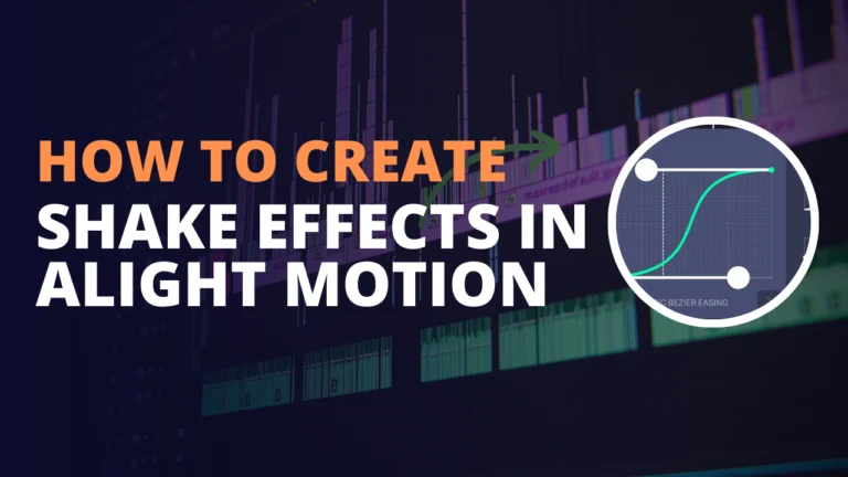 align motion shake effect
